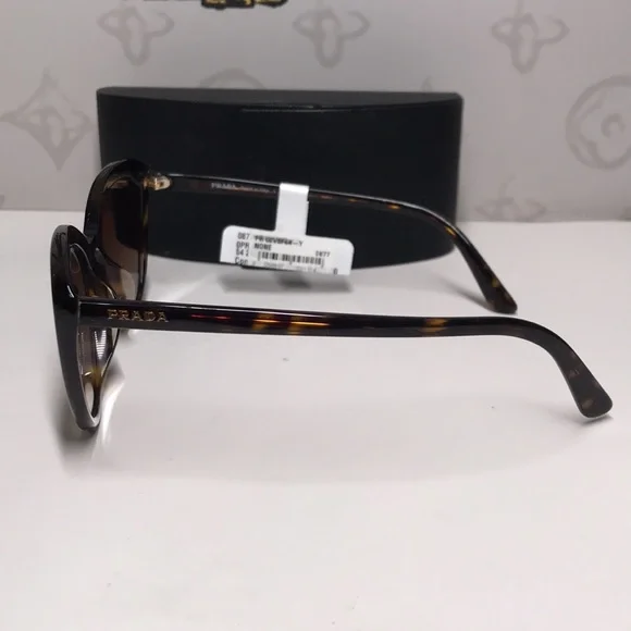 New Authentic Prada SPR 02V-F 2AU-6S1 Women’s Sunglasses – Tortoise